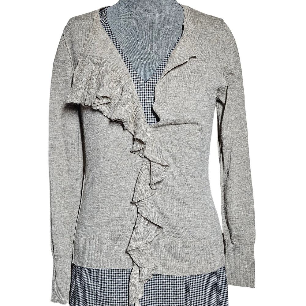 Banana Republic Alpaca and Wool Blend Cardigan Sweater Size Medium